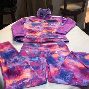 Champion Workout Jacket and Leggings